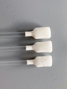 IPA squeezed cotton swab