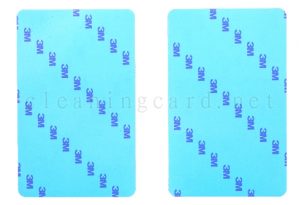 Printer Sticky Dust Card Blue Double-Sided Sticky Dust Card