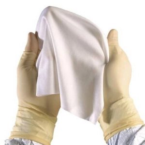 Wear-resistant 100% continuous fiber polyester dust-free wipes