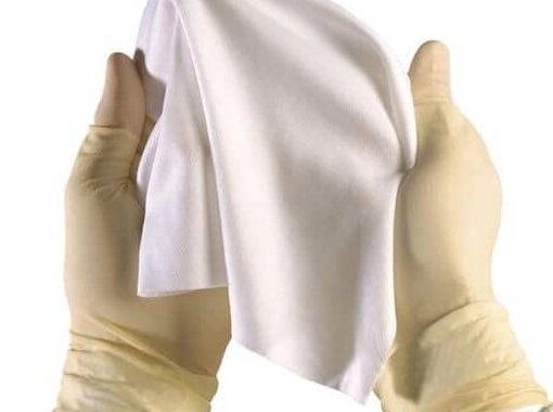 Wear-resistant 100% continuous fiber polyester dust-free wipes